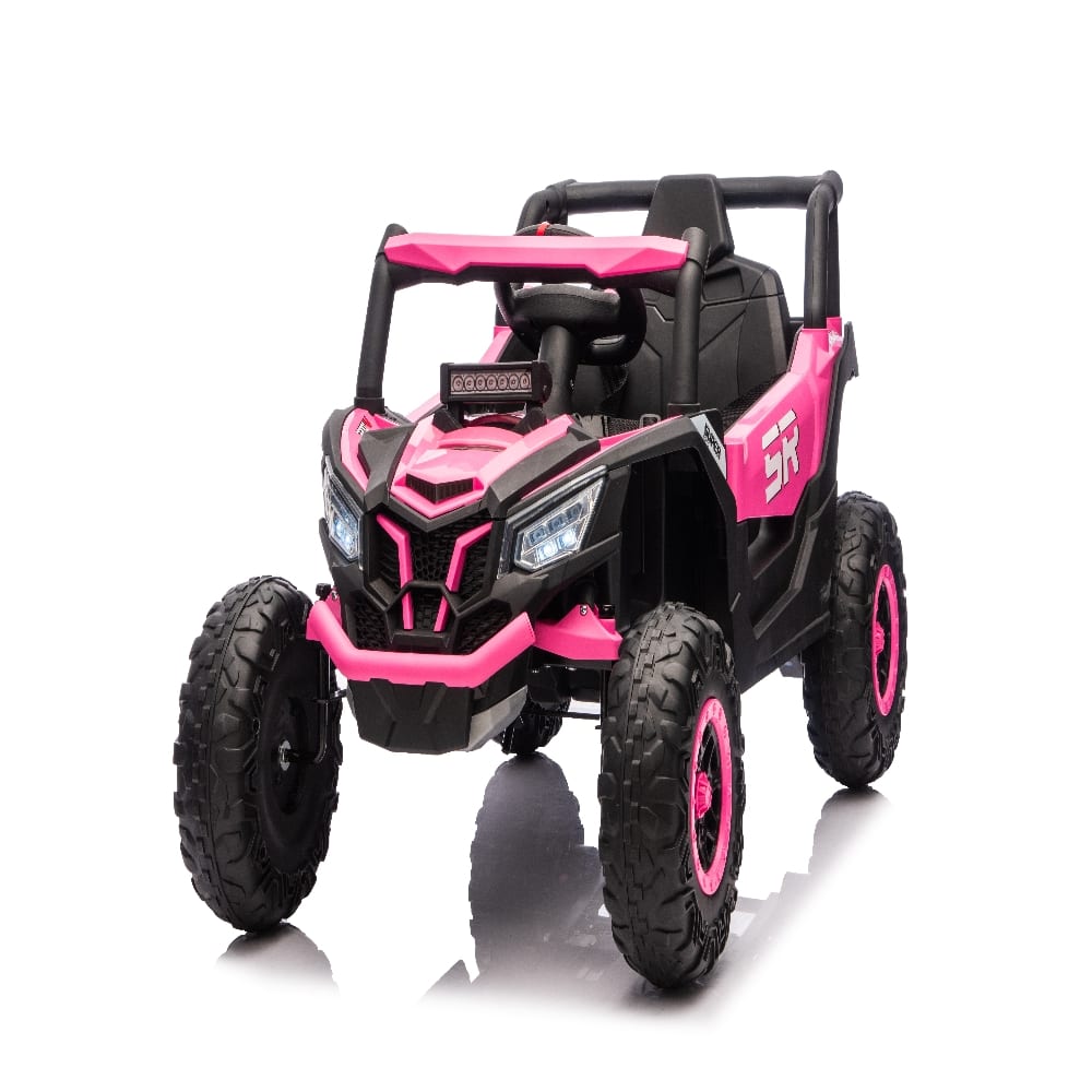 Ropilly - 12V Kids Ride On Car Pink Electric Car for Kids with Remote Control
