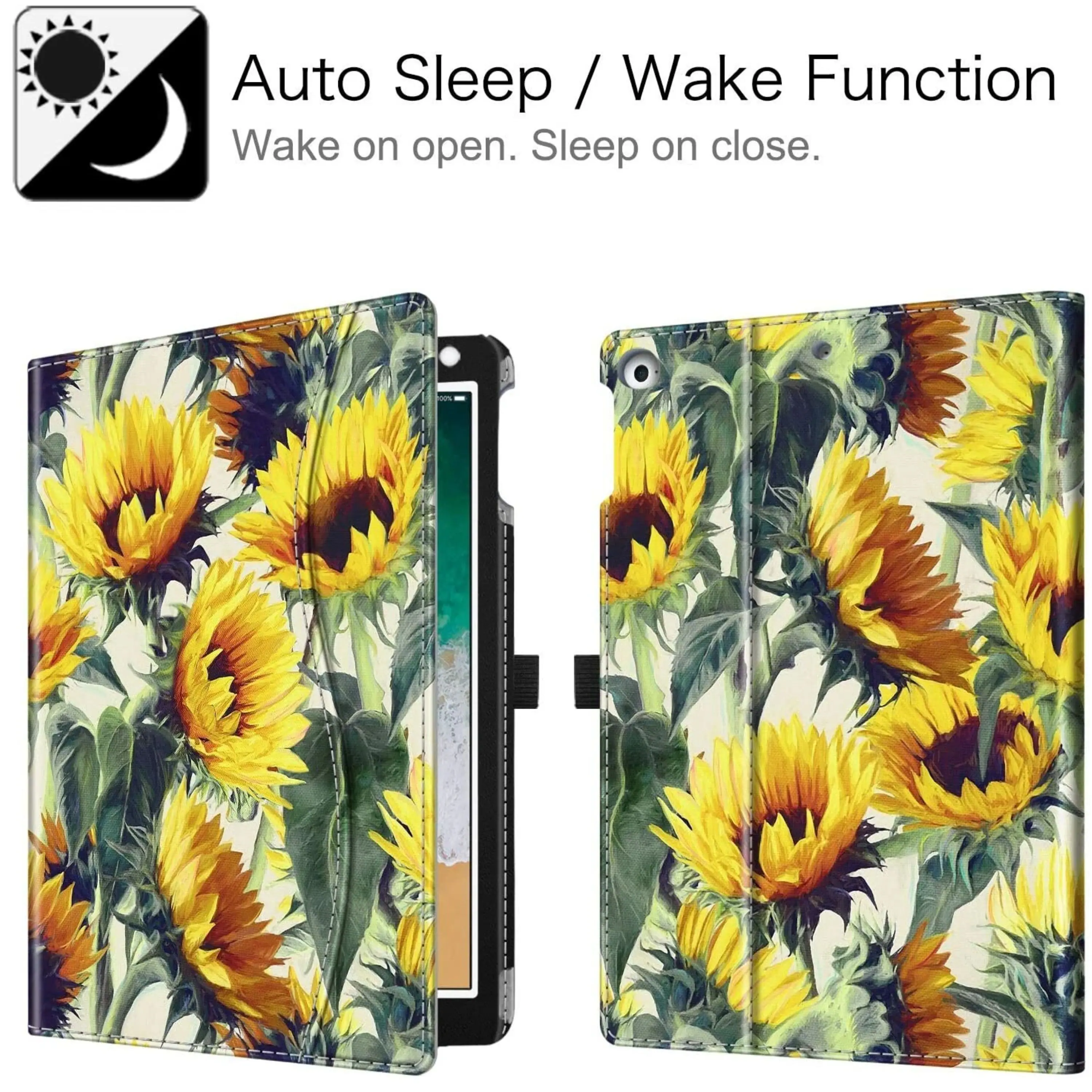 Auto Sleep / Wake Function  
Wake on open. Sleep on close.