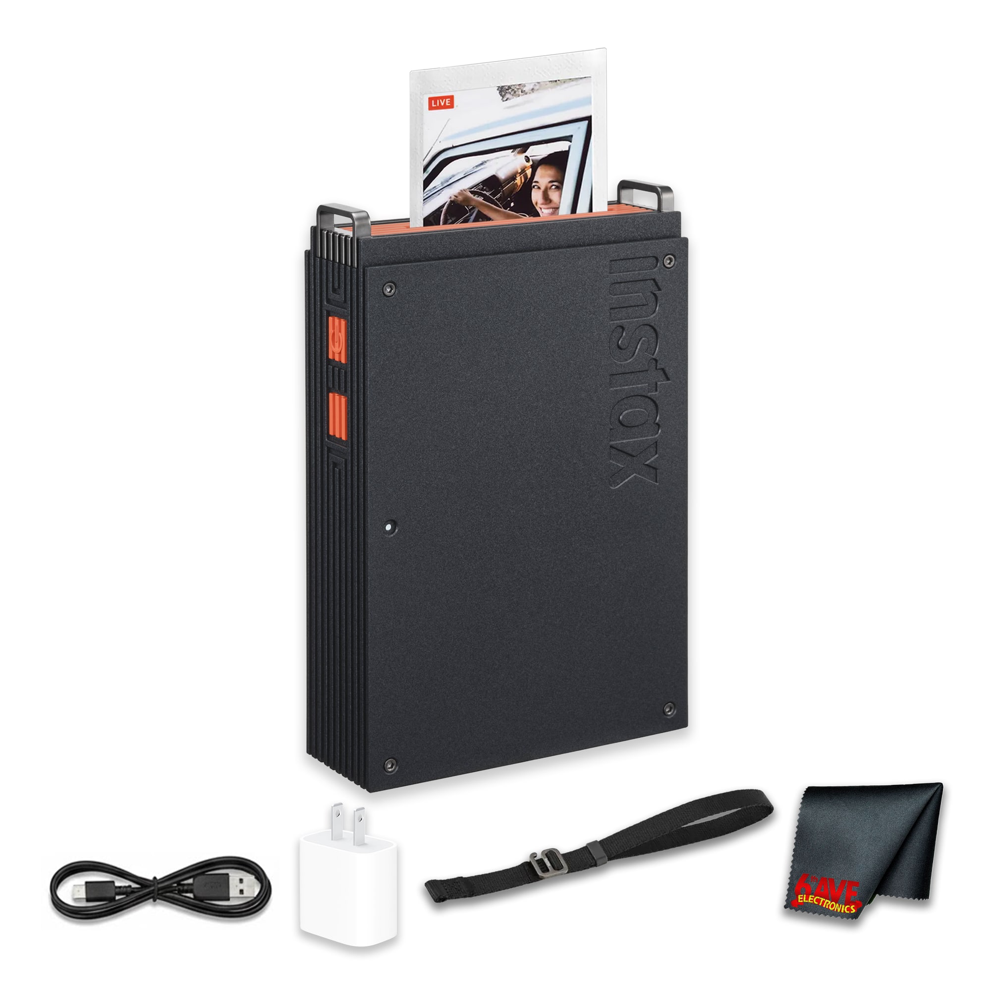 Fujifilm - instax mini Link+ Smartphone Printer Bundle