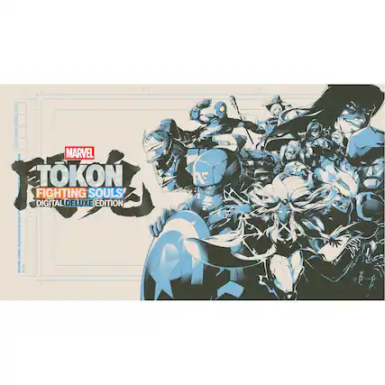 MARVEL TOKON FIGHTING SOULS DIGITAL DELUXE EDITION QUALITY COMIC ILLUSTRATION MARVEL BOOK - T (Teen 13+)