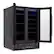 Alt View 16. NewAir - 24” Built-in Dual Zone 18 Bottle and 58 Can Wine and Beverage Cooler with French Doors and Adjustable Shelves - Black Stainless Steel.