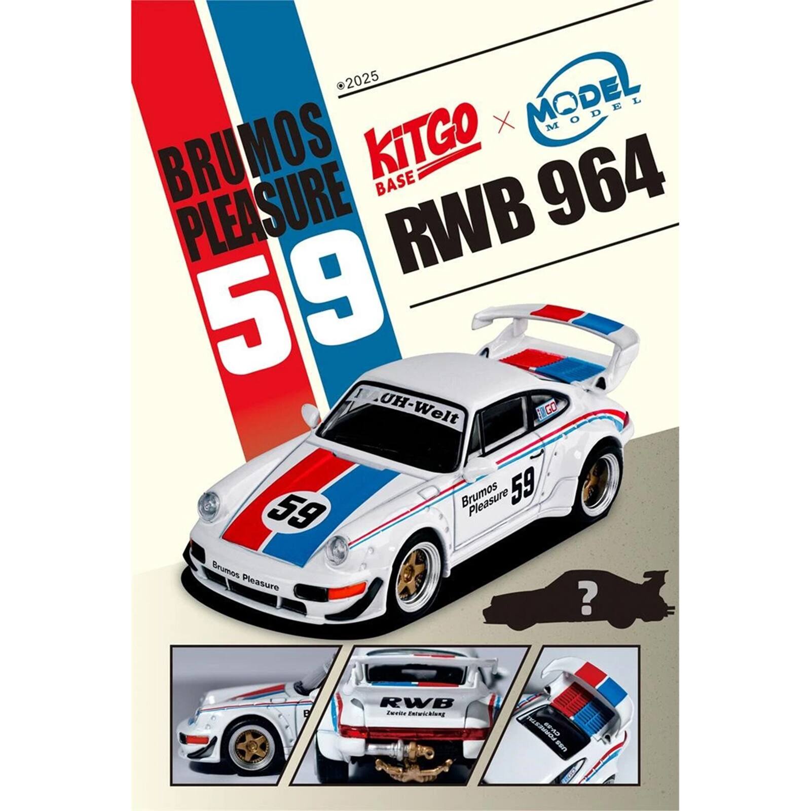2025 KITGO X MODEL BRUMOS PLEASURE BASE 964 9 RWB 5 UH-Welt GO 59 Brumos 59 Brumos Pleasure  
8  
RWB Zweite Entwicklung  
FORRESTAL 69-40 USS