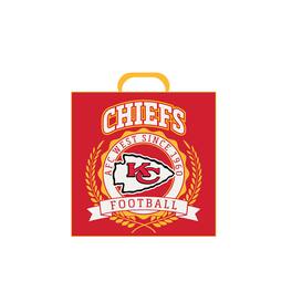 Pegasus - Kansas City Chiefs 14" Crest Logo Stadium Cushion - Multicolor