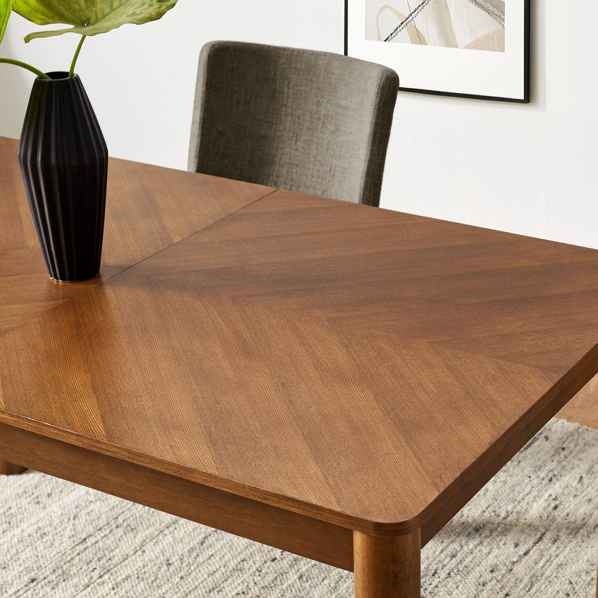 Alt View 2. Modway - Alba Extendable Dining Table by Modway - Walnut.