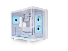 Front. Thermaltake - vision 330 cr argb white case - Snow.