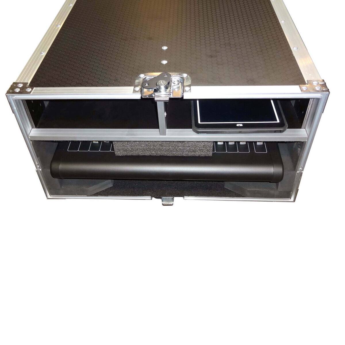 Alt View 9. ProX - ProX XS-MIDM32RDHW ATA-300 Style Gig Ready Flight Road Case with Doghouse and Wheels for Midas M32R Mixing Studio.