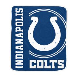 Pegasus - Indianapolis Colts 50" x 60" Keep It Simple Ultra Soft Blanket - Multicolor