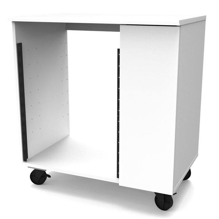 Alt View 5. Glorious - GLORIOUS Modular Side Rack (White) - White.