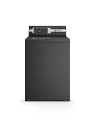 Speed Queen - TR7 COMMERCIAL HEAVY DUTY TOP LOAD WASHER - Black - Front_Zoom