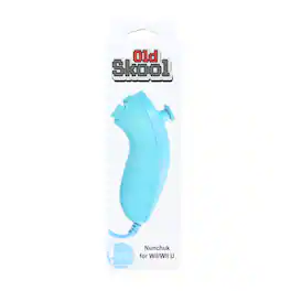 Old Skool - Nunchuck Controller for Wii/Wii U - Blue