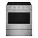 Front. KitchenAid - 30 in. Wide 5 burners 5.0 cu. ft. Smart Slide-in Gas Range with Convection Cooking Modes and 2-in-1 Burner - PrintShield Stainless Finish.