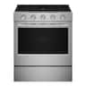 KitchenAid - 30 in. Wide 5 burners 5.0 cu. ft. Smart Slide-in Gas Range with Convection Cooking Modes and 2-in-1 Burner - PrintShield Stainless Finish