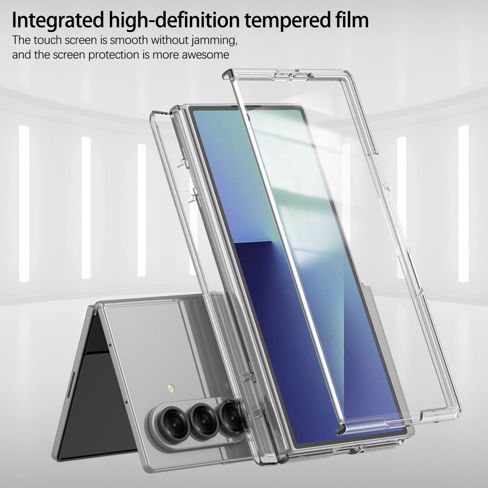 Integrated high-definition tempered film

The touch screen is smooth without jamming, and the screen protection is more awesome
