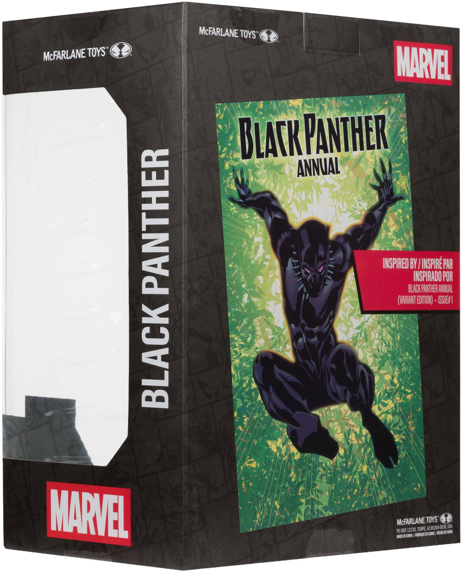 McFarlane Toys Black Panther Annual  
Inspired by Black Panther Annual (Variant Edition) - Issue #1  
McFarlane Toys  
Marvel