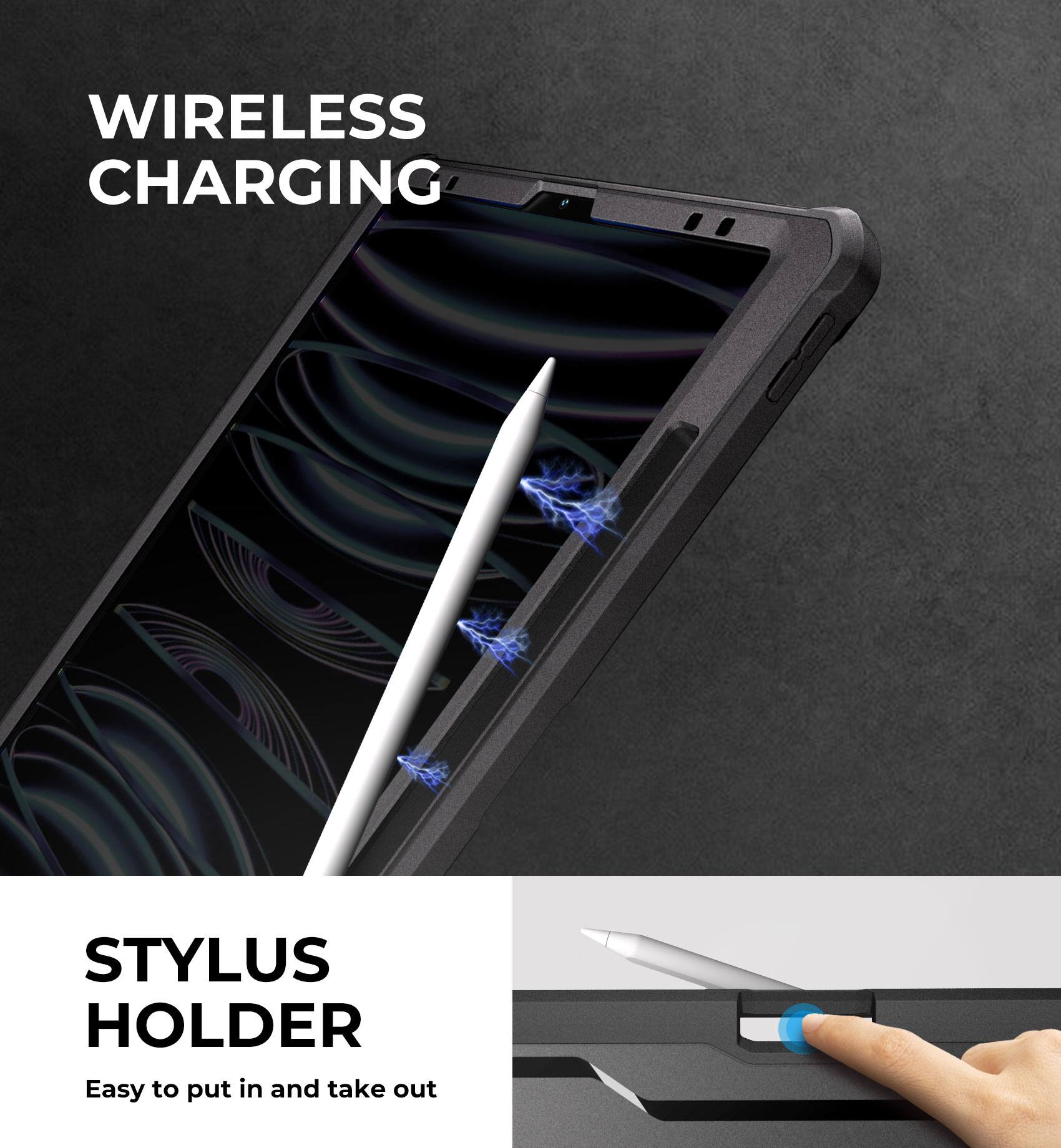 WIRELESS CHARGING

STYLUS HOLDER
Easy to put in and take out