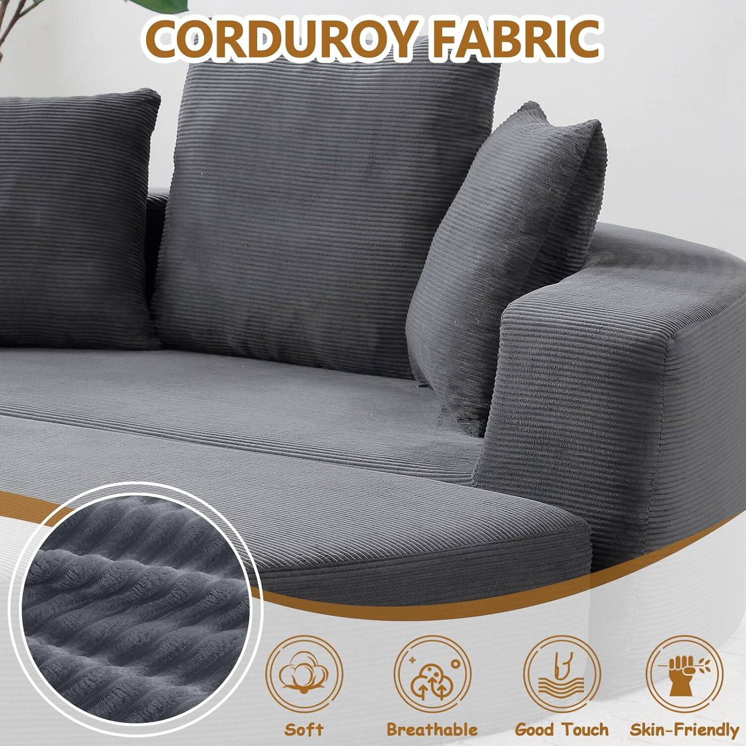 CORDUROY FABRIC

- Soft
- Breathable
- Good Touch
- Skin-Friendly