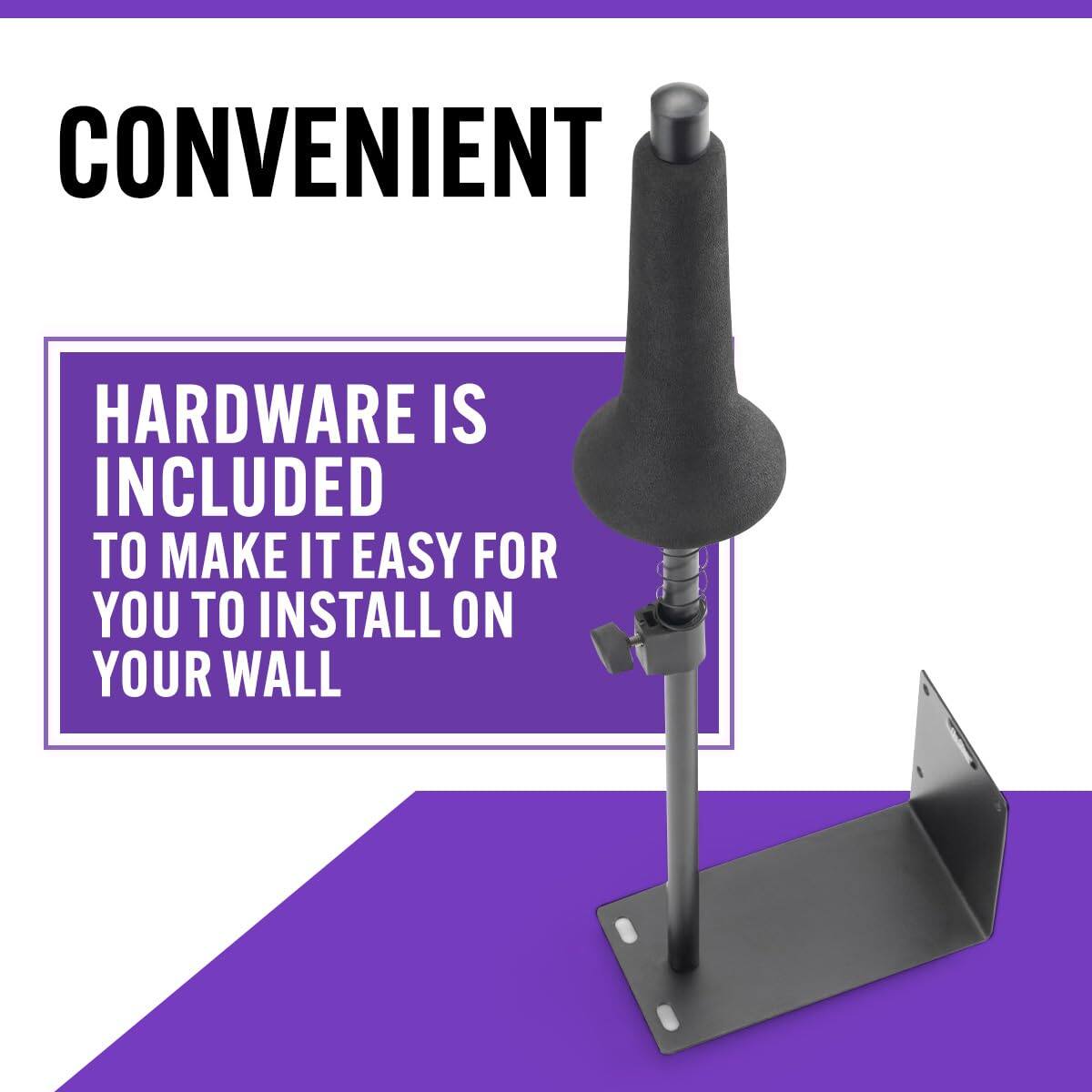 CONVENIENT HARDWARE IS INCLUDED TO MAKE IT EASY FOR YOU TO INSTALL ON YOUR WALL
