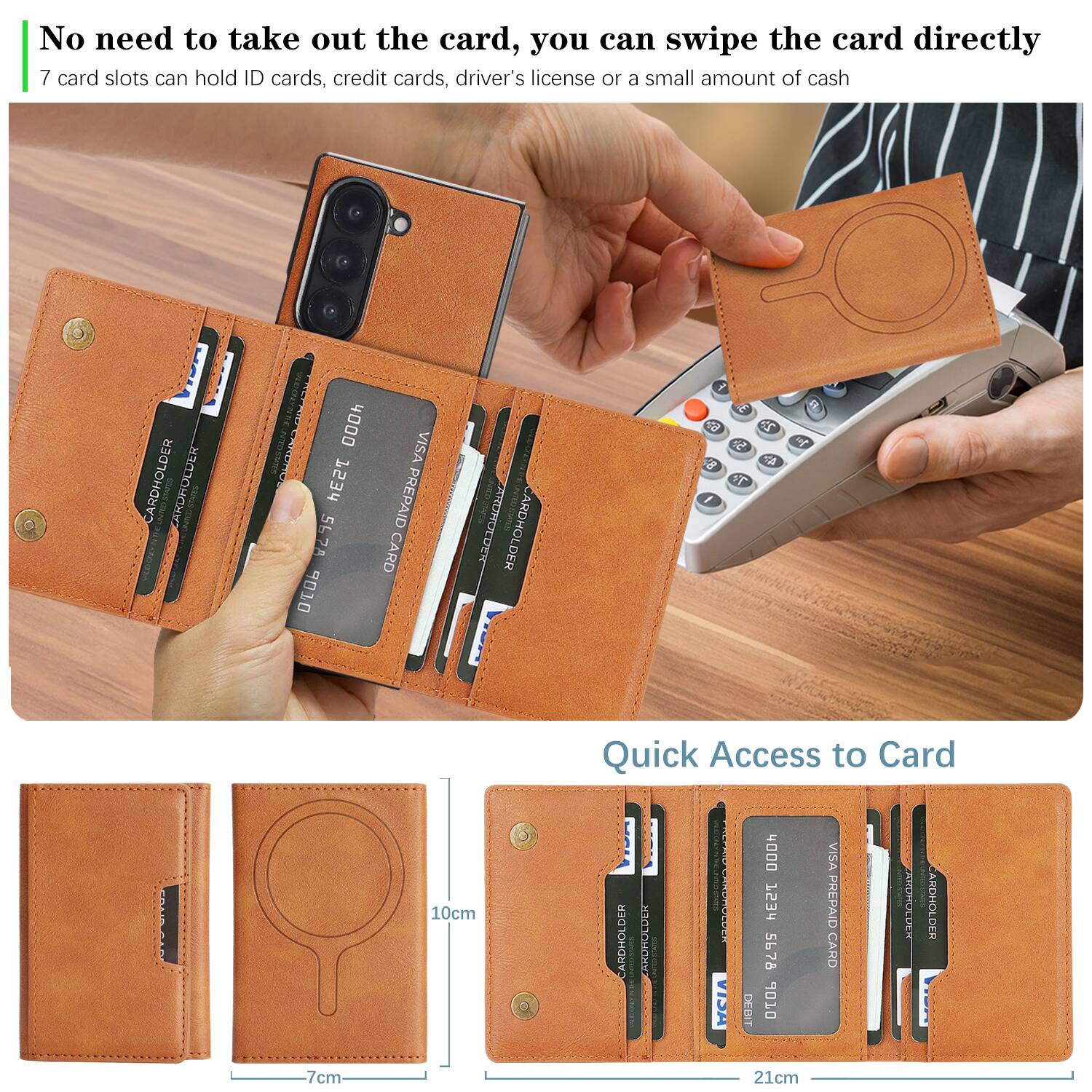No need to take out the card, you can swipe the card directly  
7 card slots can hold ID cards, credit cards, driver's license or a small amount of cash  

CARDHOLDER  
CARDHOLDER  
CARDHOLDER  
CARDHOLDER  
CARDHOLDER  
CARDHOLDER  
CARDHOLDER  

CARDHOLDER  
CARDHOLDER  
CARDHOLDER  
CARDHOLDER  
CARDHOLDER  
CARDHOLDER  
CARDHOLDER  

CARDHOLDER  
CARDHOLDER  
CARDHOLDER  
CARDHOLDER  
CARDHOLDER  
CARDHOLDER  
CARDHOLDER  

CARDHOLDER  
CARDHOLDER  
CARDHOLDER  
CARDHOLDER  
CARDHOLDER  
CARDHOLDER  
CARDHOLDER  

CARDHOLDER  
CARDHOLDER  
CARDHOLDER  
CARDHOLDER  
CARDHOLDER  
CARDHOLDER  
CARDHOLDER  

CARDHOLDER  
CARDHOLDER  
CARDHOLDER  
CARDHOLDER  
CARDHOLDER  
CARDHOLDER  
CARDHOLDER  

CARDHOLDER  
CARDHOLDER  
CARDHOLDER  
CARDHOLDER  
CARDHOLDER  
CARDHOLDER  
CARDHOLDER  

CARDHOLDER  
CARDHOLDER  
CARDHOLDER  
CARDHOLDER  
CARDHOLDER  
CARDHOLDER  
CARDHOLDER  

CARDHOLDER  
CARDHOLDER  
CARDHOLDER  
CARDHOLDER  
CARDHOLDER  
CARDHOLDER  
CARDHOLDER  

CARDHOLDER  
CARDHOLDER  
CARDHOLDER  
CARDHOLDER  
CARDHOLDER  
CARDHOLDER  
CARDHOLDER  

CARDHOLDER  
CARDHOLDER  
CARDHOLDER  
CARD