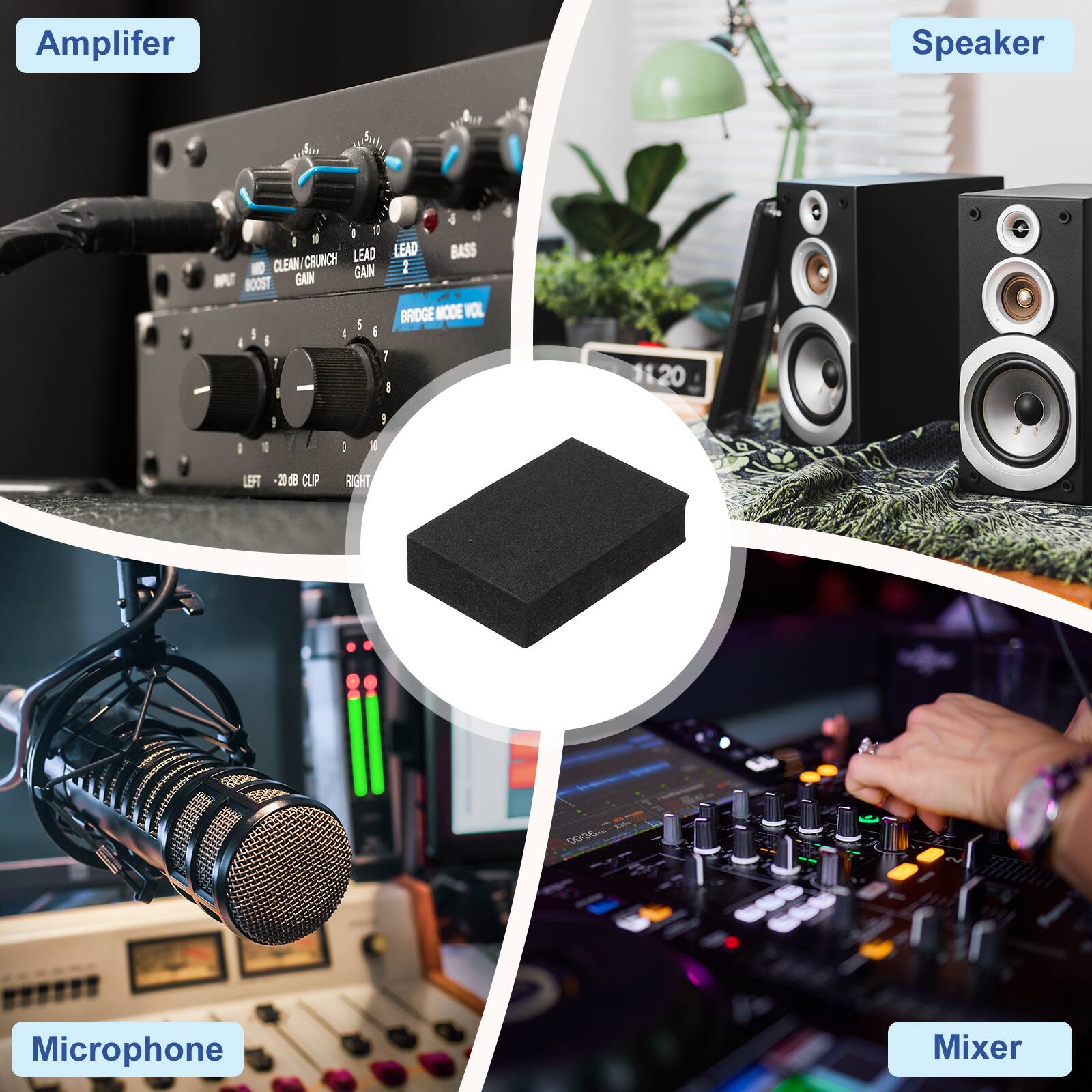 Amplifier  
Speaker  
Microphone  
Mixer