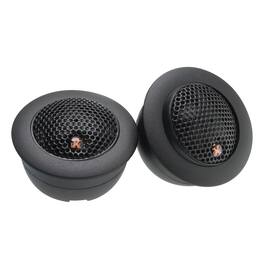 Powerbass - 3XL-2S - 1.25" Silk Dome Tweeters - Pair - Black/Gray