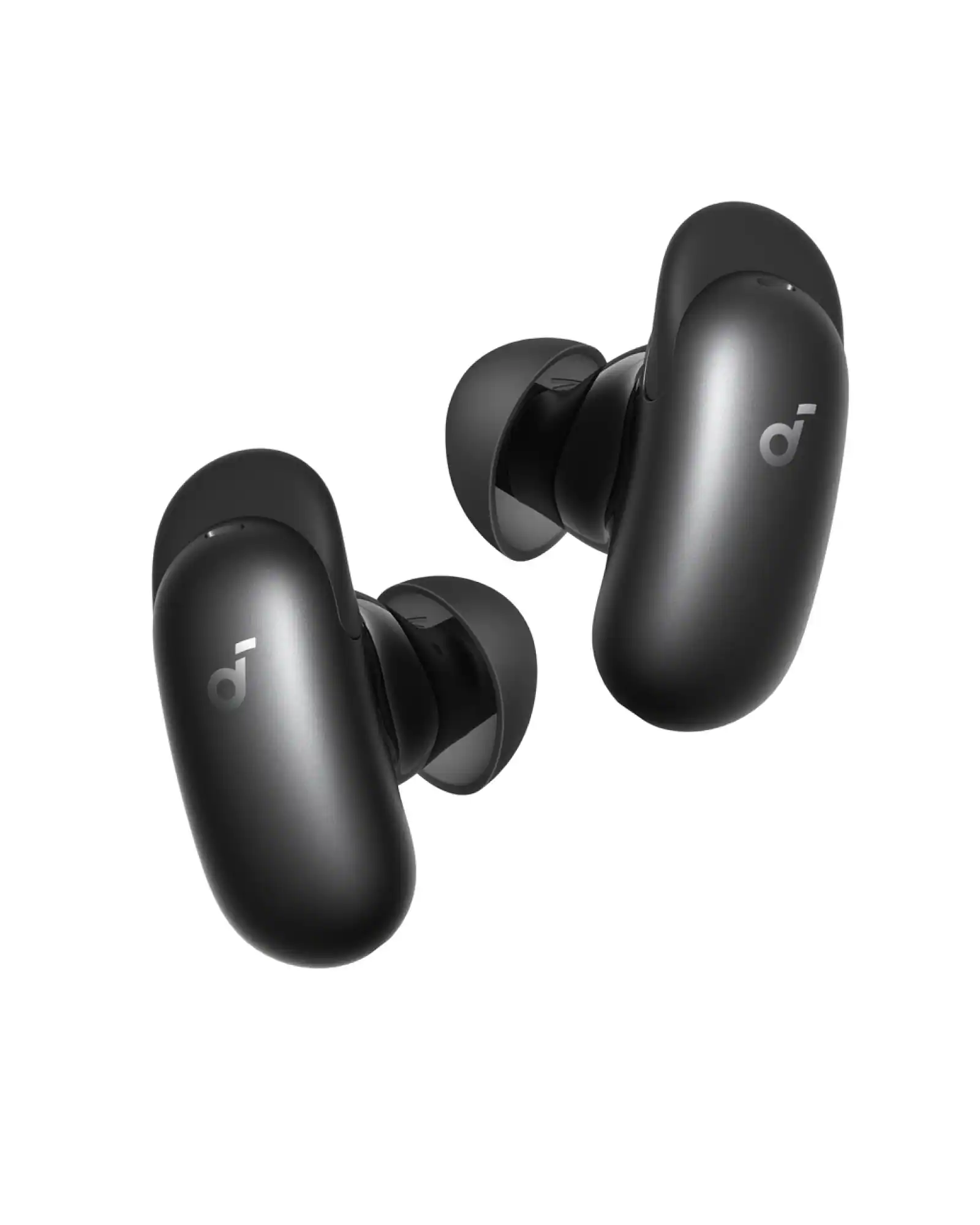 Alt View 8. Anker - Anker - Soundcore Liberty 5 Pro Max True Wireless Noise Cancelling Bluetooth In-Ear Earbuds - Black.