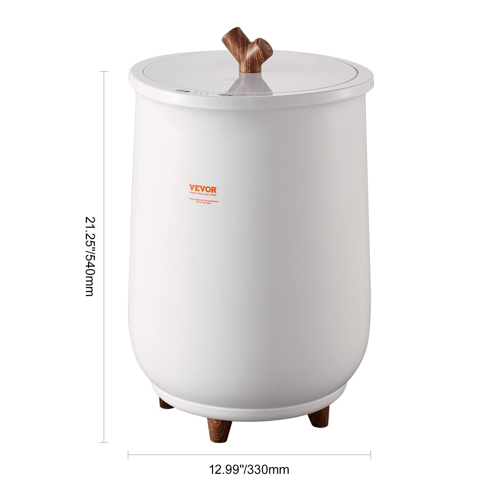 12.99"/330mm
10 1:2 21 21.25"/540mm VEVOR