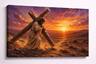 FC Design - Large Canvas 24x36" Ready-to-Hang Fiery Faith Journey Art Painting Home Wall Décor - MultiColor