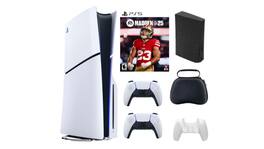 Playstation 5 Slim + Madden NFL 25 Bundle with Extra Controller, Accessories - PlayStation 5