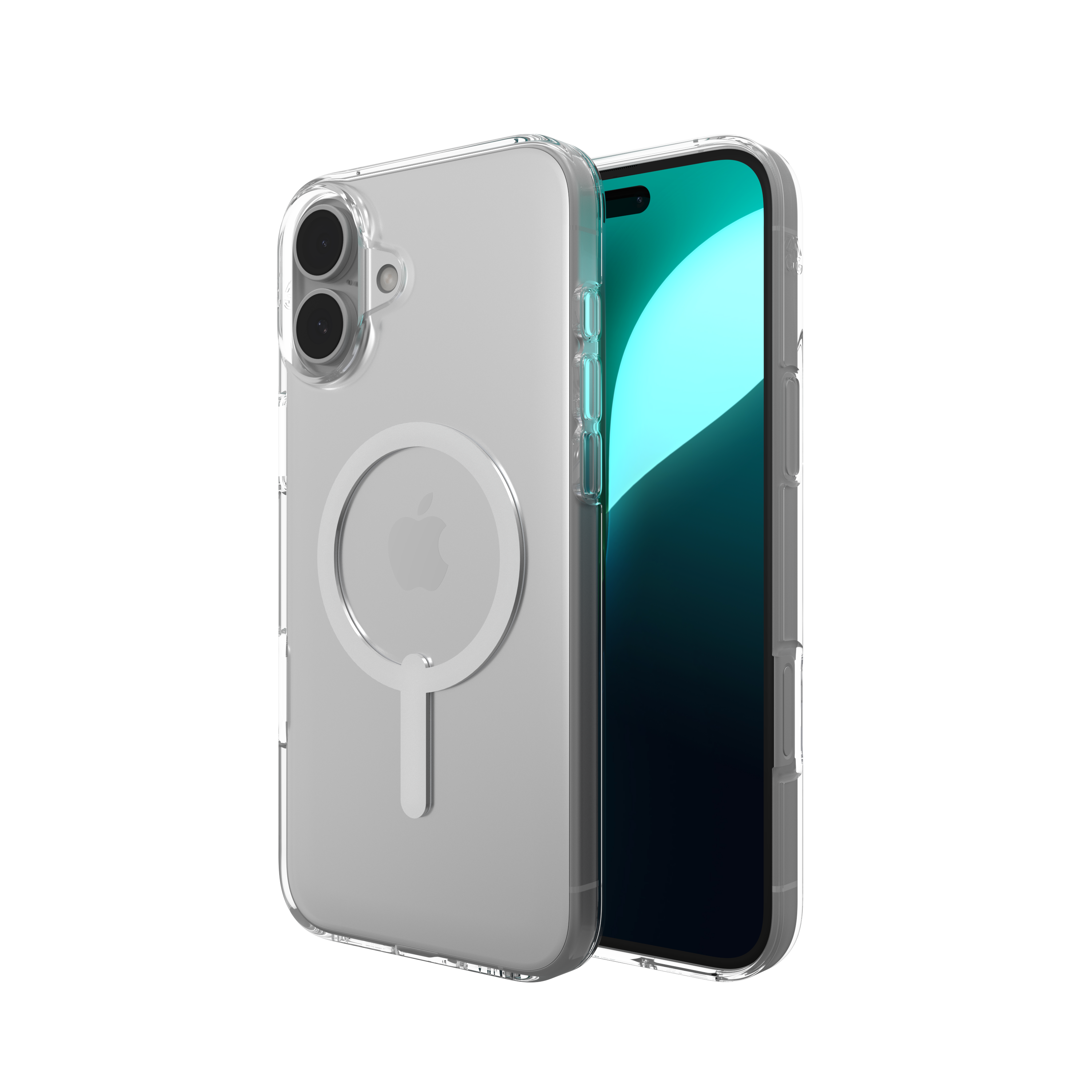 Alt View 1. ZAGG - Crystal Palace Snap Case Lite iPhone 16 Plus - Clear.