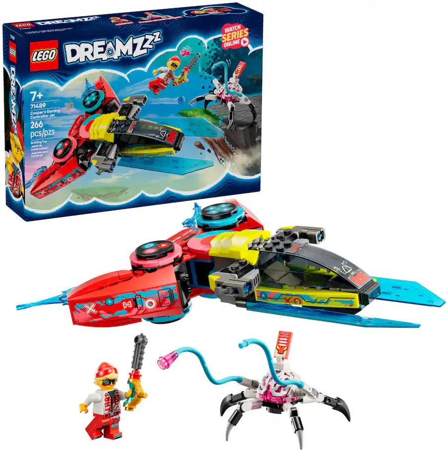 LEGO DREAMZzz Cooper s Gaming Controller Jet Building Toy 71489 6526321 lego-dreamzzz-cooper-s-gaming-controller-jet-building-toy-71489-6526321