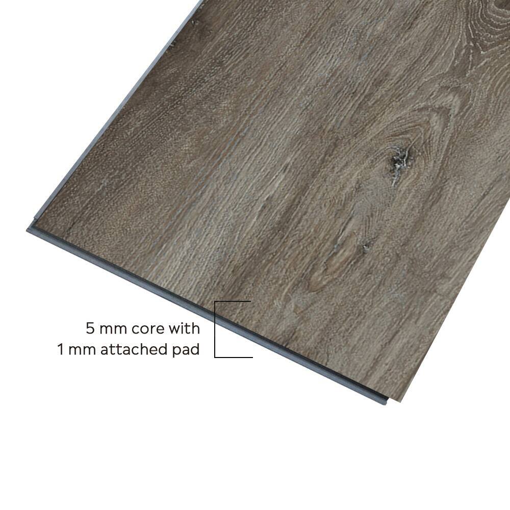 5 mm core with 1 mm attached pad