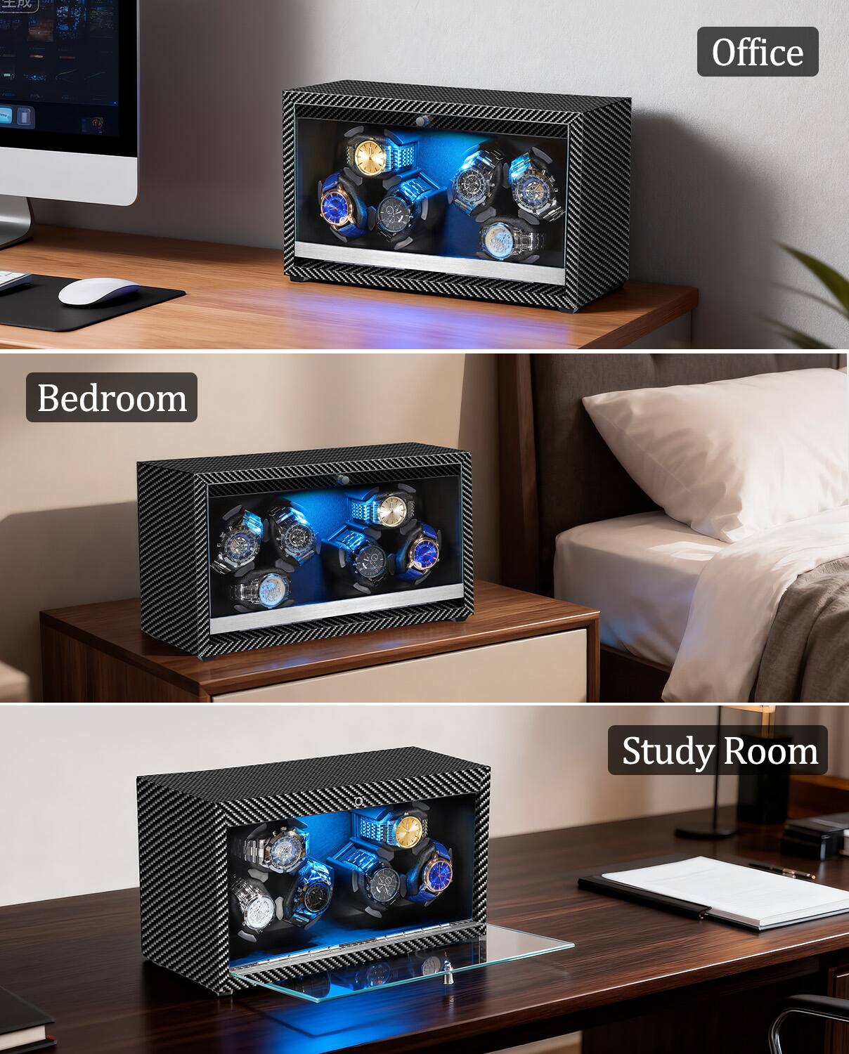 Office  
Bedroom  
Study Room