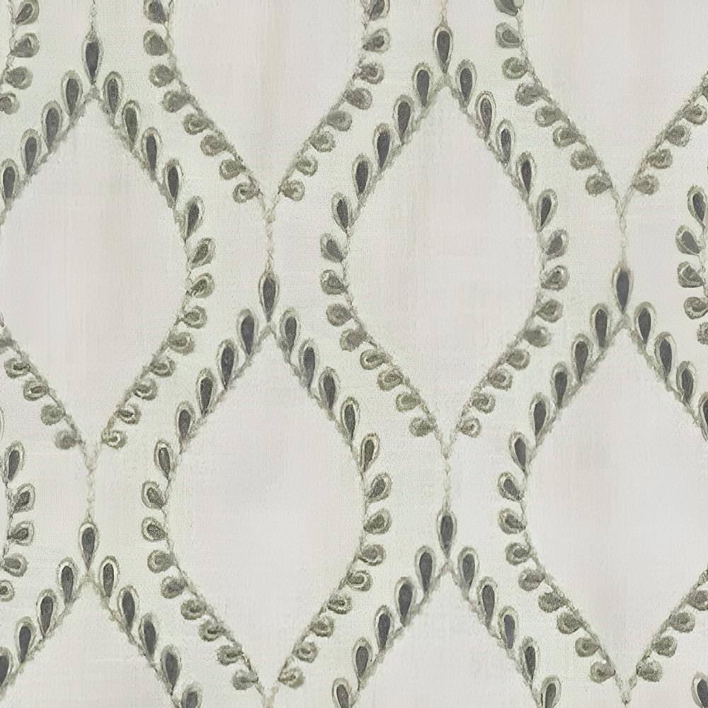 Left. RLF Home - RLF Home Go Getter Cornice 3" Rod Pocket Valance 50" x 17" Moonstone - Moonstone.