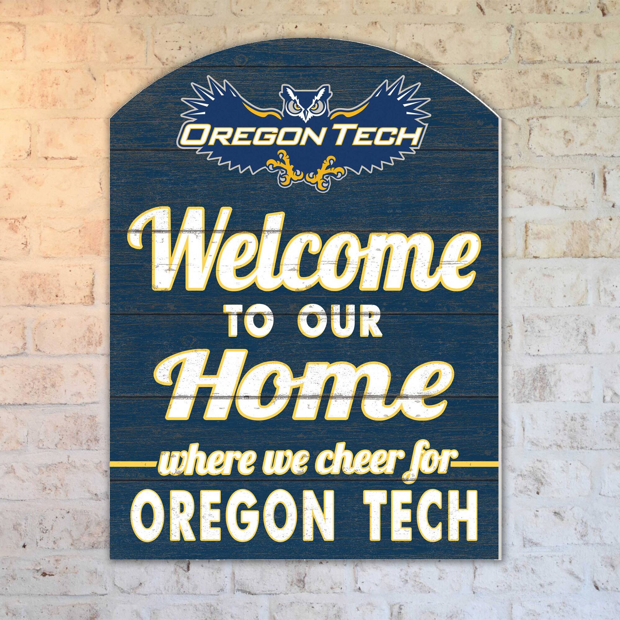 OREGON TECH

Welcome to our Home  
where we cheer for OREGON TECH