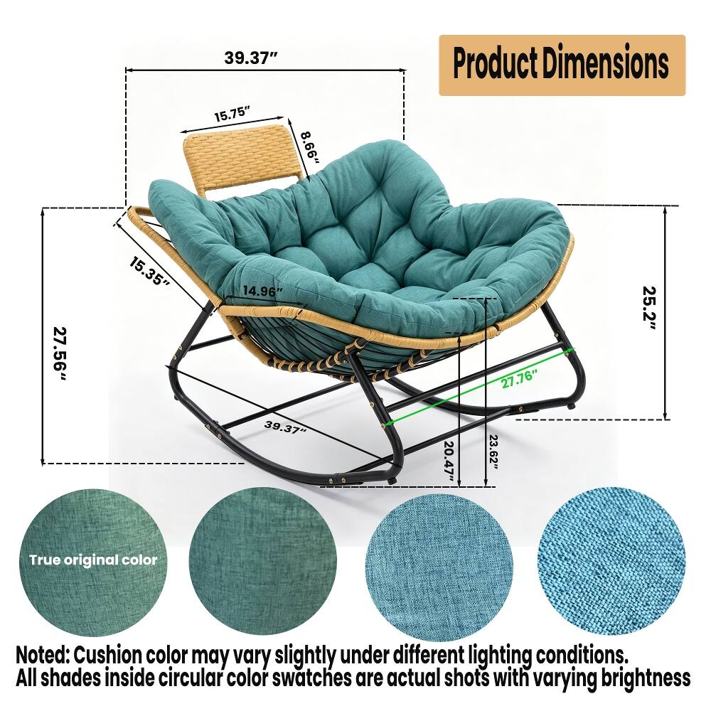 39.37"  
15.75"  
8.66"  
Product Dimensions  
27.56"  
15.35"  
14.96"  
39.37"  
20.47"  
27.76"  
23.62"  
25.2"  

True original color  
Noted: Cushion color may vary slightly under different lighting conditions. All shades inside circular color swatches are actual shots with varying brightness