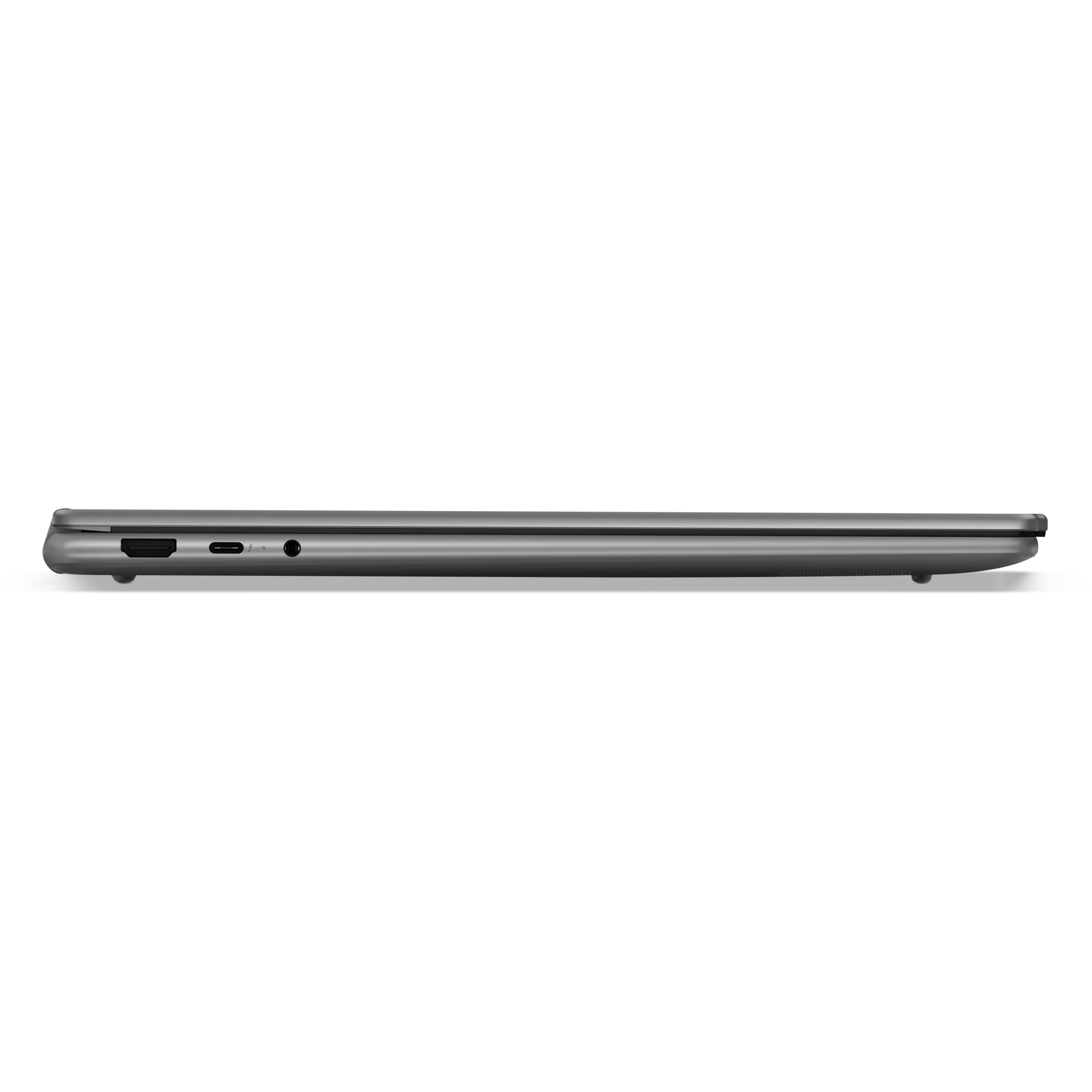 Alt View 19. Lenovo - Yoga 7i 2-in-1 - Copilot+ PC - 16" 2K Touchscreen Laptop - Core Ultra 7 Processor 256V 2024 - 16GB Memory - 512GB SSD - Luna Grey.