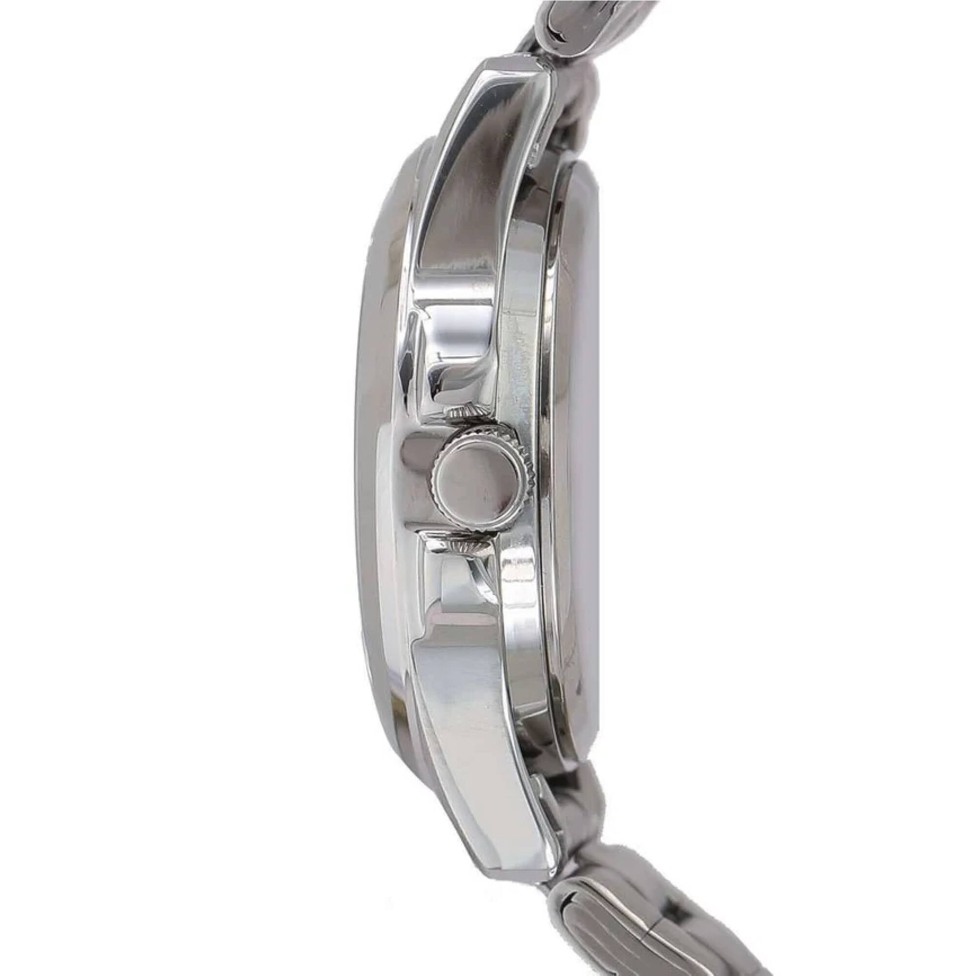 Alt View 1. Casio - Casio Women’s Silver Dial Stainless Steel Date Display Watch - LTP-1215A-7ACR - Silver.