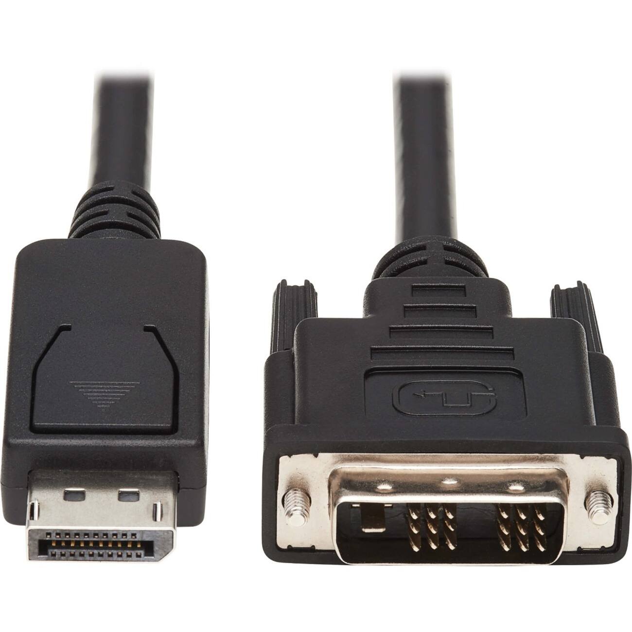 Front. Tripp Lite - DisplayPort to DVI Adapter Cable 6ft.