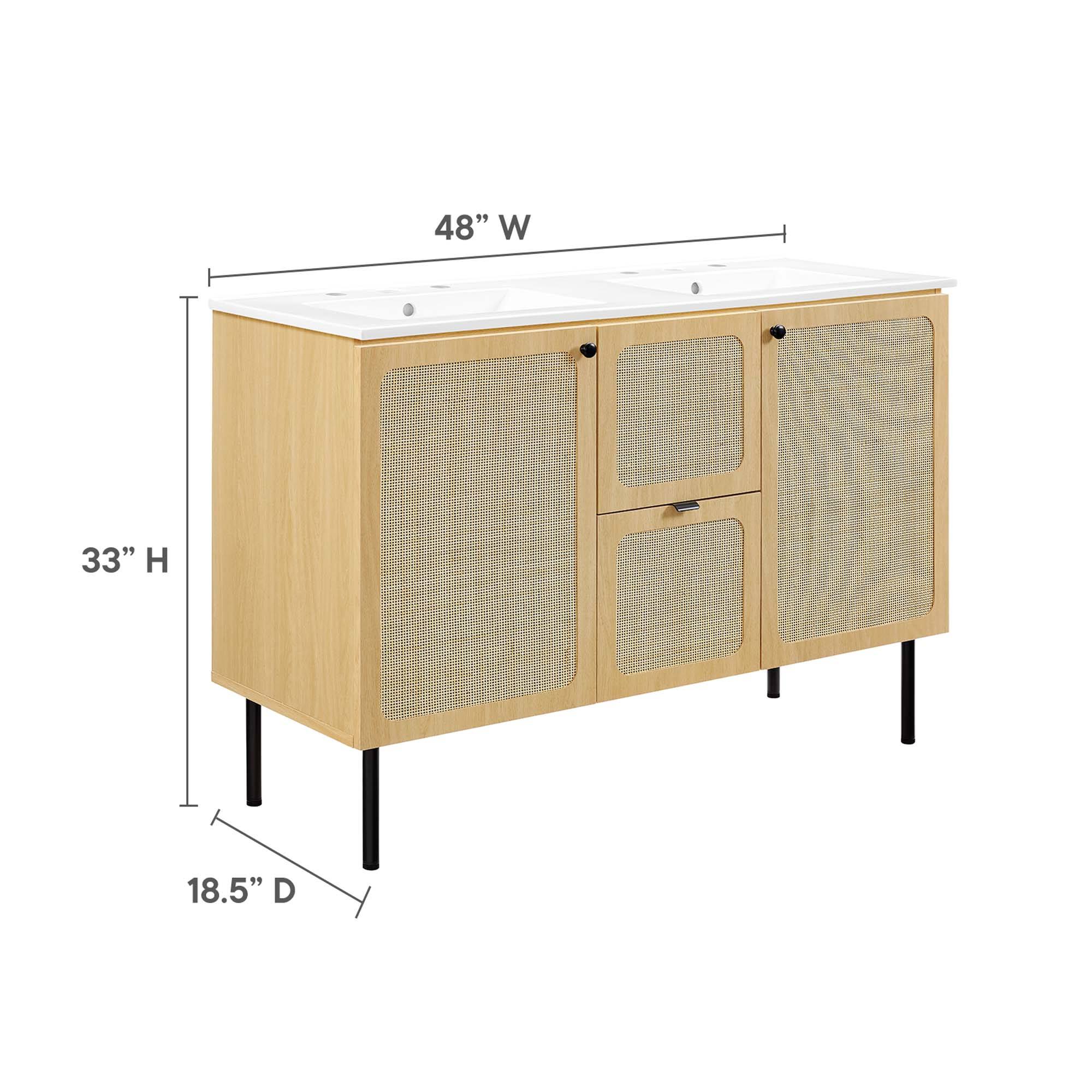 48" W 33" H 18.5" D