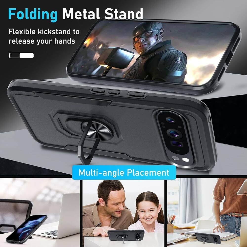 Folding Metal Stand

Flexible kickstand to release your hands

Multi-angle Placement