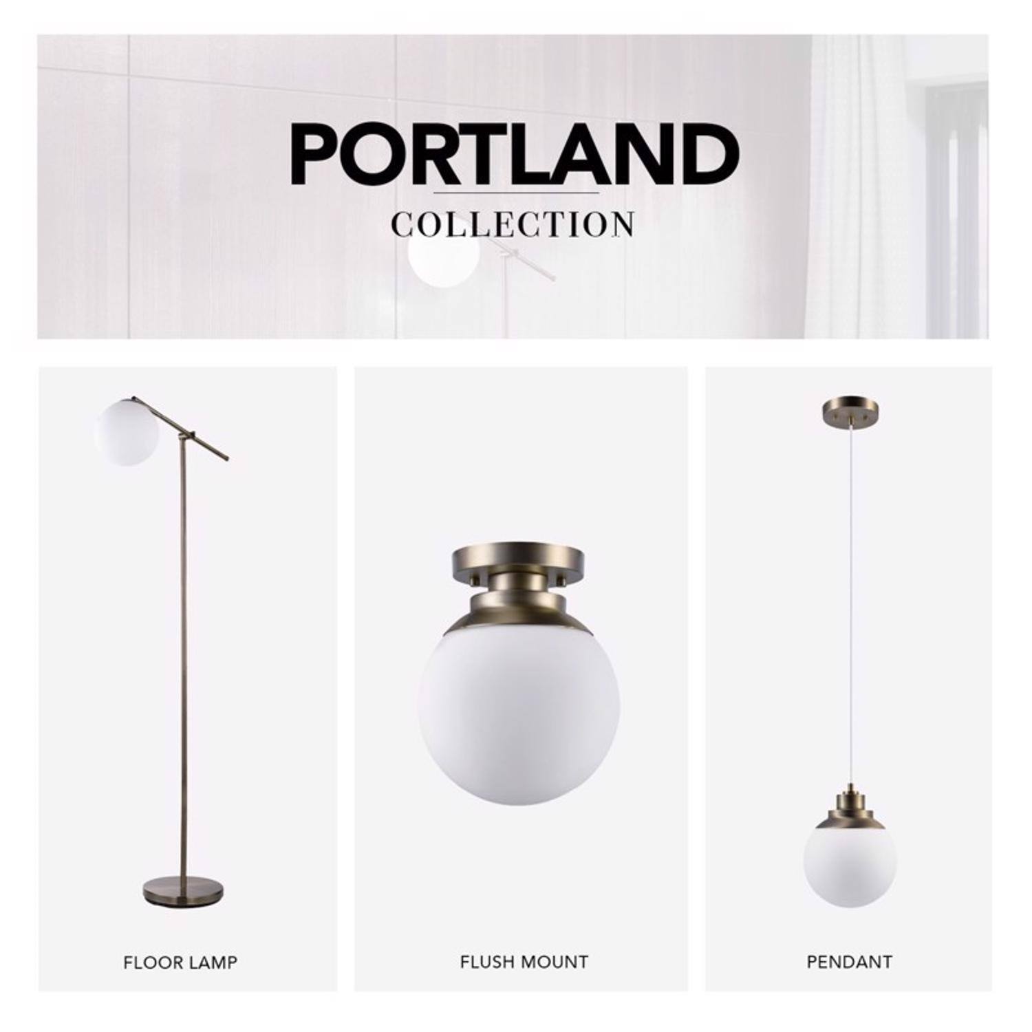 PORTLAND COLLECTION

FLOOR LAMP

FLUSH MOUNT

PENDANT