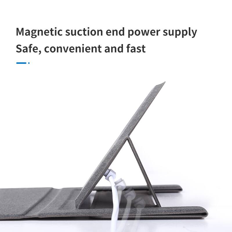 Magnetic suction end power supply  
Safe, convenient and fast