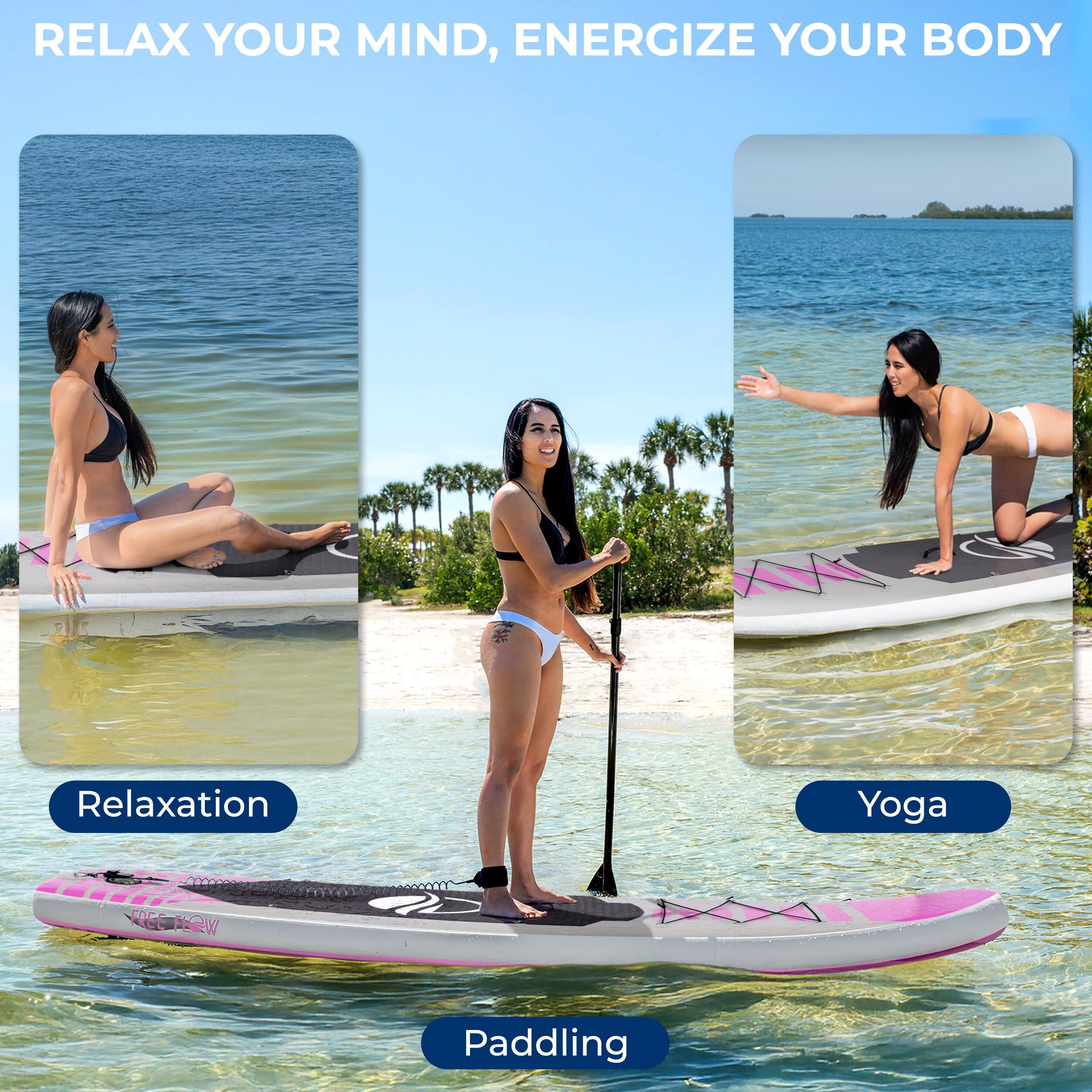 RELAX YOUR MIND, ENERGIZE YOUR BODY

Relaxation

Yoga

Paddling