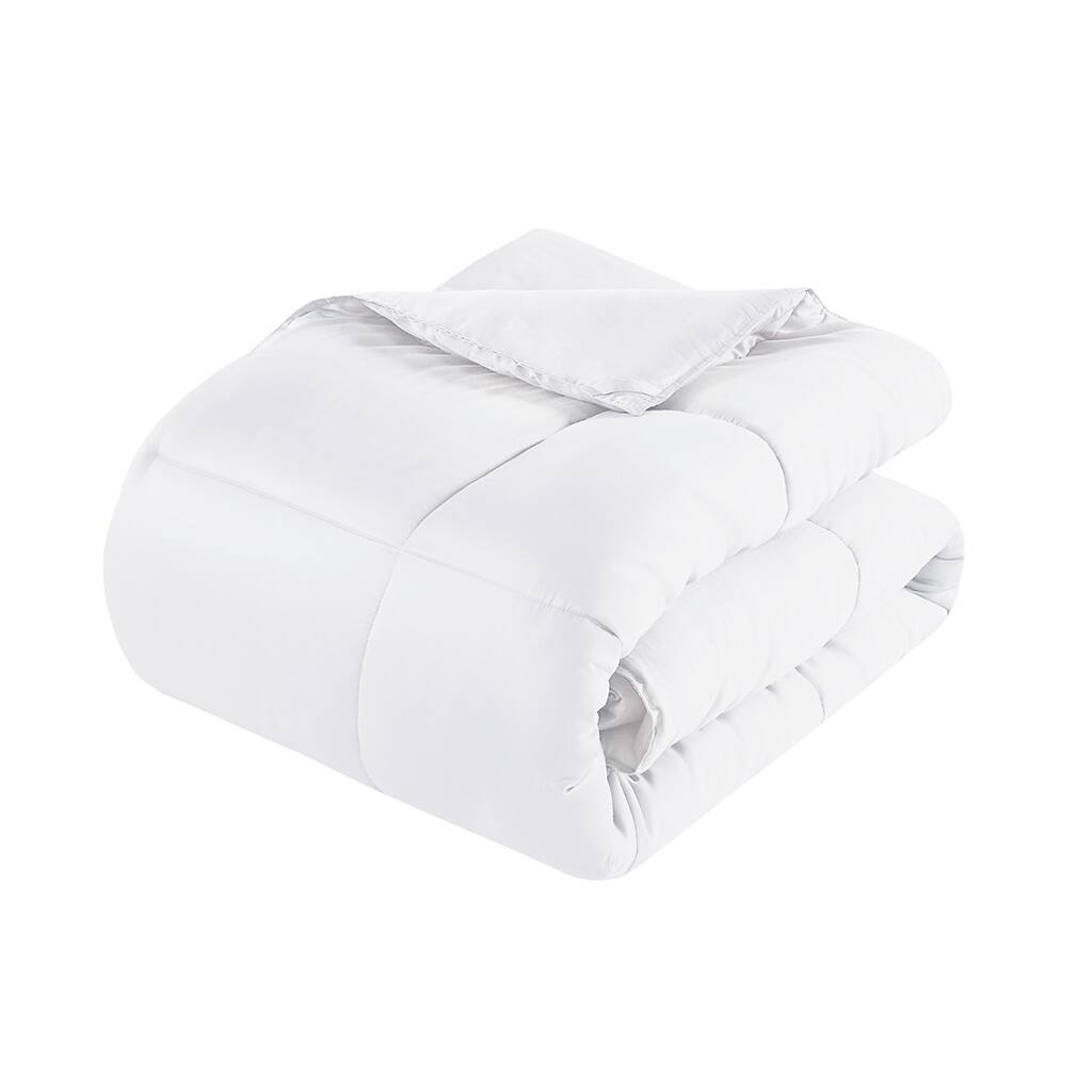 Alt View 2. Gracie Mills - Gracie Mills Monica 300 Thread Count Cotton Shell Luxury Down Alternative Comforter - White.