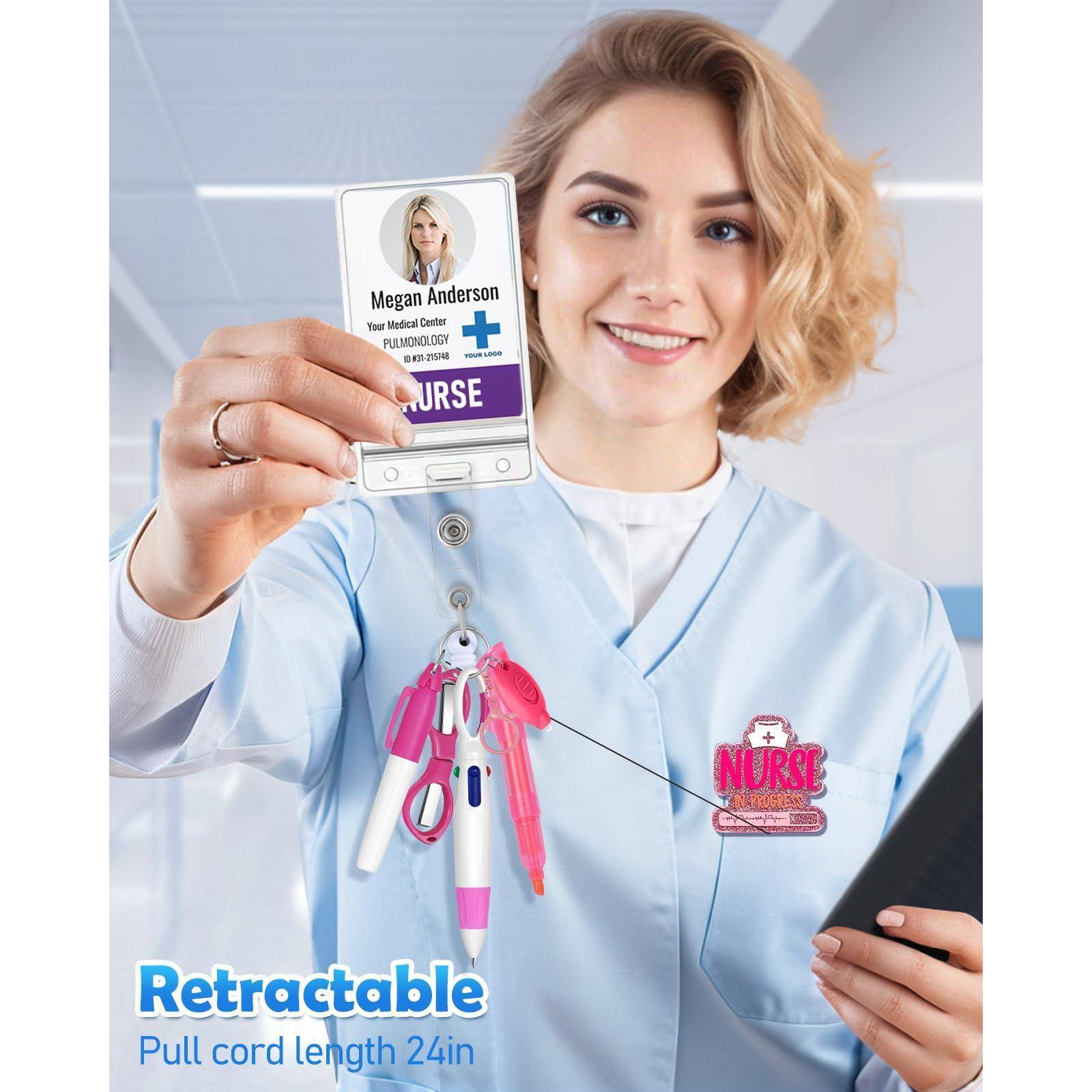 Megan Anderson  
Your Medical Center  
PULMONOLOGY  
ID: B3-2152198  
NURSE  

Retractable  
Pull cord length 24in