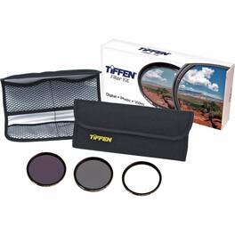 Tiffen - Digital Essentials 77mm UV/Circular Polarizer/Neutral Density Filter Kit