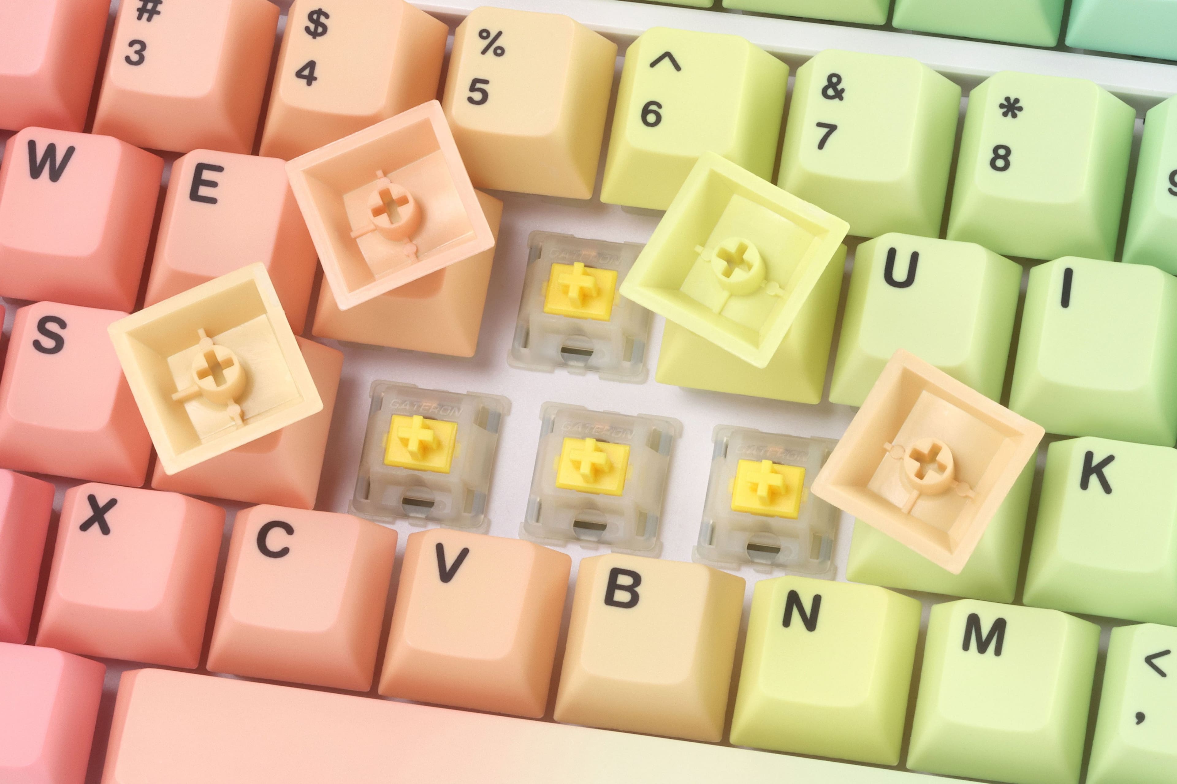 $ 4 W E S + X C % 5 + GATERON + V 6 CATTAON ON + GATERON B & 7 CAITTION + N U * 8 M I K S