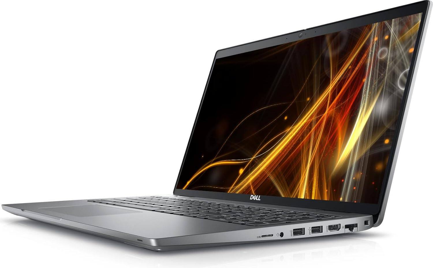 Left. Dell - Dell Latitude 5530 Laptop, Core i7-1265U up to 4.8GHz, 16GB RAM, 512GB SSD, W11P - Gray.