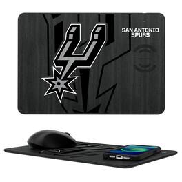 Keyscaper - San Antonio Spurs Wireless Charger & Mouse Pad - Multicolor