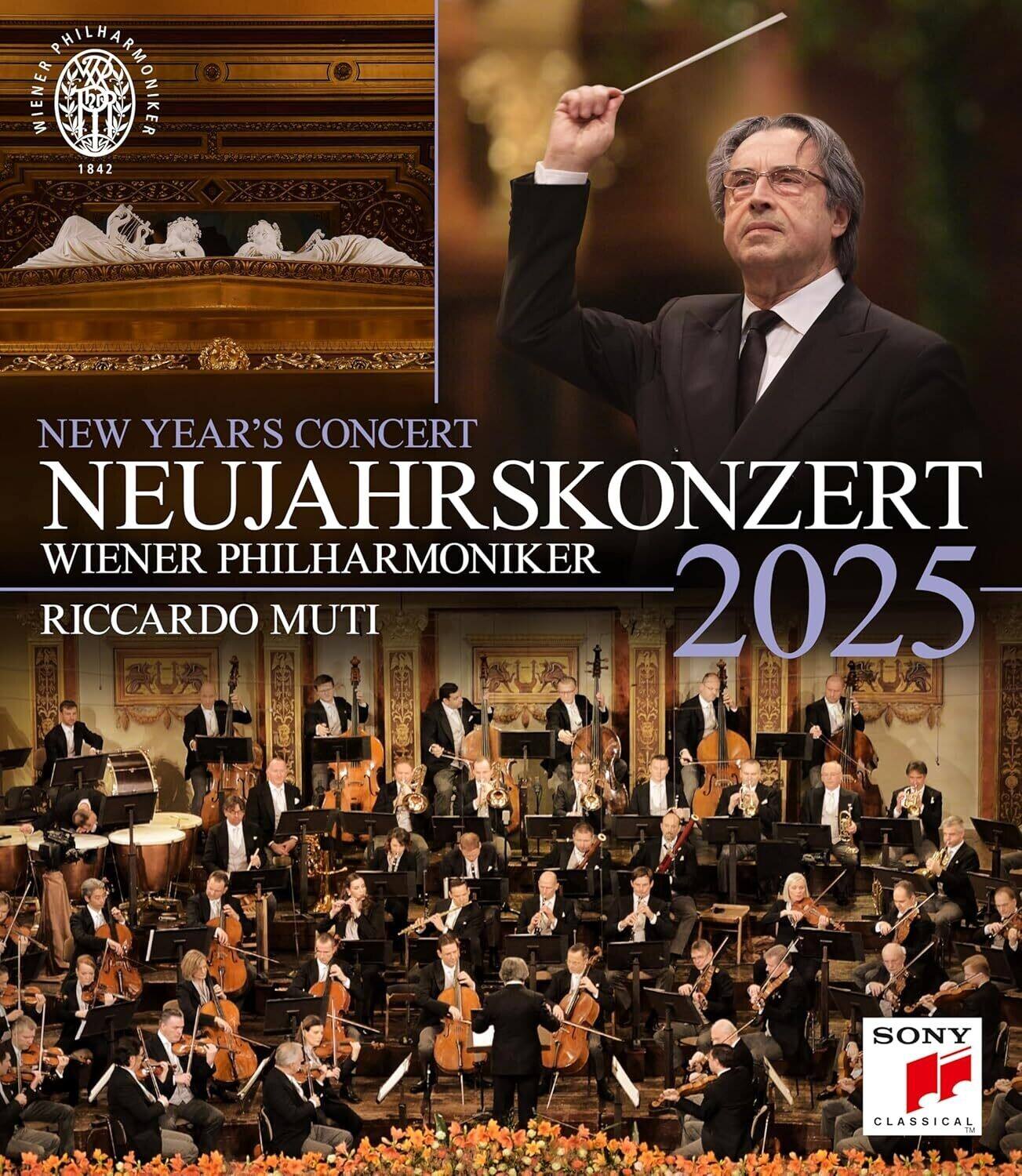Riccardo Muti - Neujahrskonzert 2025 / New Year's Concert 2025   - BLU-RAY price history on PriceWatchPro